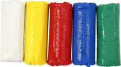 Soft Clay - Modellervoks I Spand - 5 Farver - 400 G