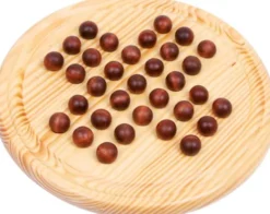 Solitaire Spil - Træ Kugler - Small Foot