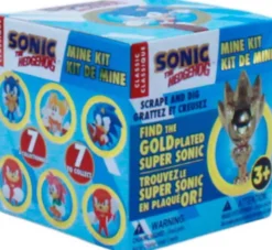 Sonic The Hedgehog - Mine Kit - Find The Gold Plated Super Sonic