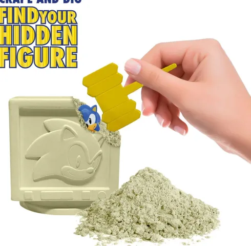 Sonic The Hedgehog - Mine Kit - Find The Gold Plated Super Sonic