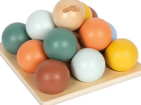 Sorteringslegetøj Med Kugler - Træ - Montessori - Small Foot