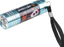 Speedcar - Alu Lommelygte 9Led - Assorteret