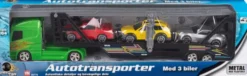 Speed Car - Autotransporter M/ 3 Biler