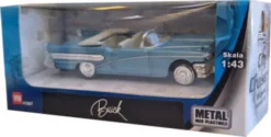Speedcar Bil 1:43 I Metal - Blå Buick