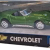 Speedcar Bil 1:43 I Metal - Grøn Chevrolet