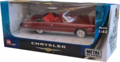 Speedcar Bil 1:43 I Metal - Rød Chrysler