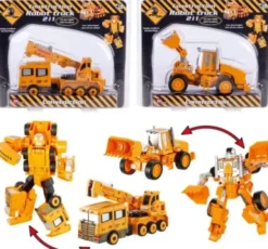 Speedcar - 2-I-1 Robot Og Lastbil / Rendegraver - Assorteret