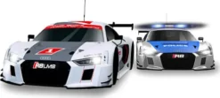 Speed Car Racerbane - Audi Police Chase Double Loop - Inkl. 2 Biler - 1:64