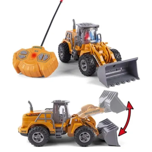 Speedcar - Radiostyret Gummiged - Lastbil Eller Kranbil - Assorteret