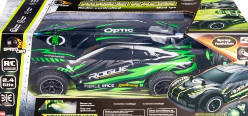 Speed Car - R/C Rogue Racer With Light & Smoke, 1:18 - 41537