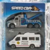 Speedcar - Streetcar 3 Biler I Metal - Assorteret