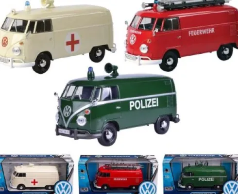 Speedcar - Volkswagen Udrykningskøretøj I 1:24 - Assorteret