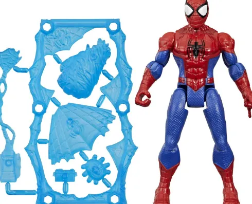 Spider-Man - Figur Med Udstyr - 11,4 CM - Marvel - Hasbro G2852