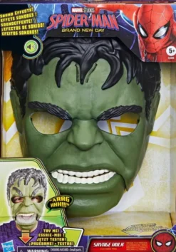 Spider-Man - Hulk Maske Med Lyd - Disney Marvel - Hasbro G3409