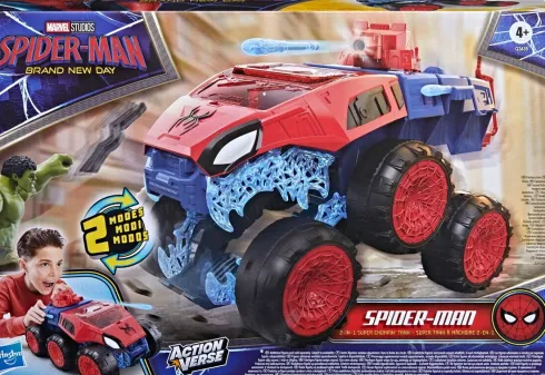 Spider-Man - 2-In-1 Super Chompin' Trnh - Hasbro G3439