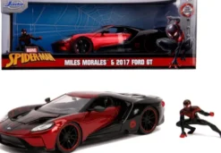 Spider-Man - Miles Morales & 2017 Ford Gt - 1:24 - Marvel - Jada