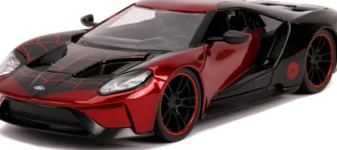 Spider-Man - Miles Morales & 2017 Ford Gt - 1:24 - Marvel - Jada