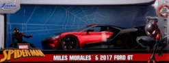 Spider-Man - Miles Morales & 2017 Ford Gt - 1:24 - Marvel - Jada