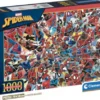 Spiderman Puslespil - Impossible - 1000 Brikker - Clementoni
