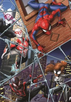 Spider-Man Puslespil - Marvel - Color - 104 Brikker - Clementoni