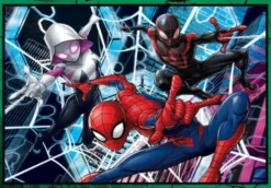 Spiderman Puslespil - Marvel - Super Color - Clementoni - 4 Stk