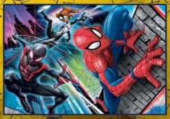 Spiderman Puslespil - Marvel - Super Color - Clementoni - 4 Stk