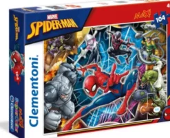 Spider-Man Puslespil - Maxi - 104 Brikker - Clementoni