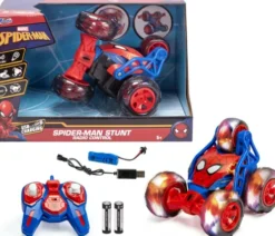 Spider-Man Rc Fjernstyret Stunt Bil - Marvel - Jada