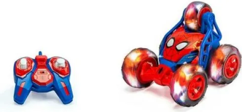 Spider-Man Rc Fjernstyret Stunt Bil - Marvel - Jada
