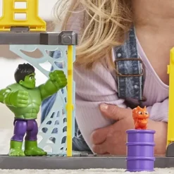 Spidey And His Amazing Friends - Power Smash Hulk Legesæt