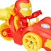 Spidey & Friends - Iron Man Racer Køretøj Og Figur - Hasbro F7458