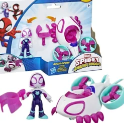 Spidey & Friends - Køretøj & Figur - Assorteret - Hasbro G1952