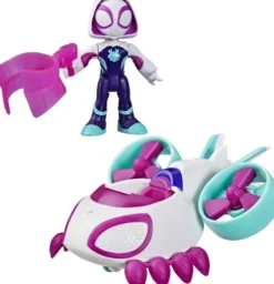 Spidey & Friends - Køretøj & Figur - Assorteret - Hasbro G1952