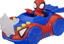 Spidey & Friends - Køretøj & Figur - Assorteret - Hasbro G1952