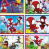 Spidey Puslespil - Marvel - 12 Kuber - Clementoni