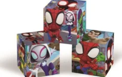 Spidey Puslespil - Marvel - 6 Kuber - Clementoni