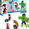Spidey Puslespil - Mit Første - Marvel - Color - Clementoni - 4 Stk