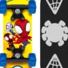 Spidey Skateboard - Junior - 43X12,8X9 CM