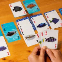 Spillekort - Fisk I 3D