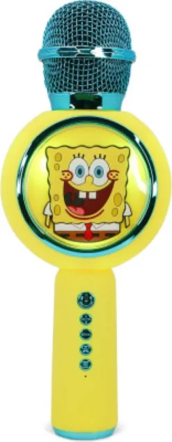 Spongebob - Karaoke Mikrofon Til Børn - Svampebob Firkant - Otl