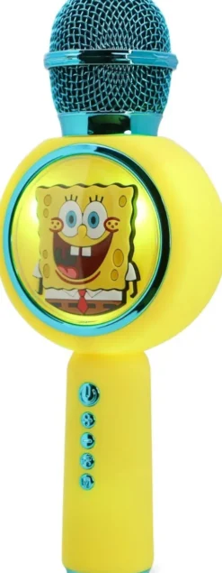 Spongebob - Karaoke Mikrofon Til Børn - Svampebob Firkant - Otl