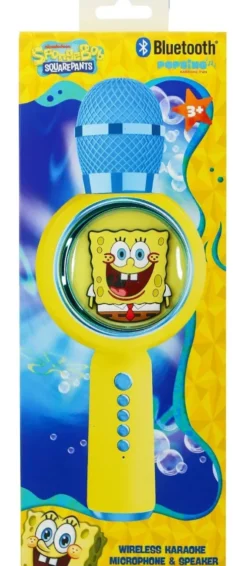 Spongebob - Karaoke Mikrofon Til Børn - Svampebob Firkant - Otl