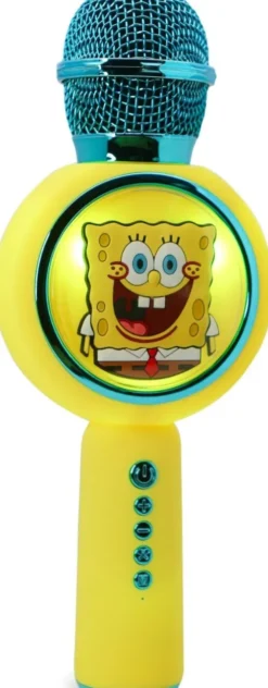 Spongebob - Karaoke Mikrofon Til Børn - Svampebob Firkant - Otl