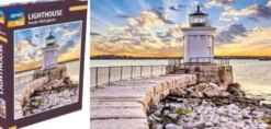 Spree Fun 69030 - Lighthouse - Puslespil I Bogboks - 1000 Brikker