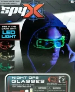 Spy X Legetøj - Nat Ops Spionbriller Med Led Lys