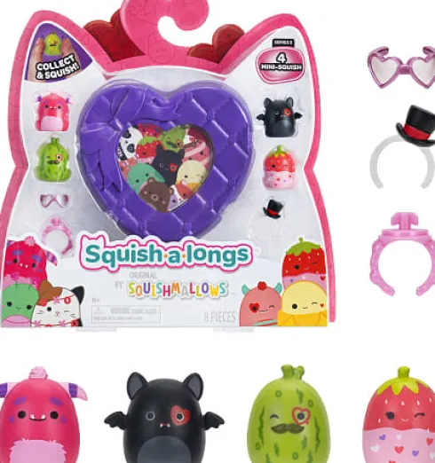 Squish-A-Longs Love 4 Pack - Style 1