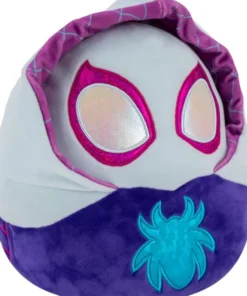 Squishmallows Bamse - Ghost Spider - Spidey And His Amazing Friends - 25 CM