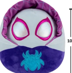Squishmallows Bamse - Ghost Spider - Spidey And His Amazing Friends - 25 CM