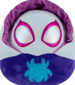 Squishmallows Bamse - Ghost Spider - Spidey And His Amazing Friends - 25 CM