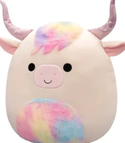 Squishmallows Bamse - Highland Cow Dagnus - 40 CM